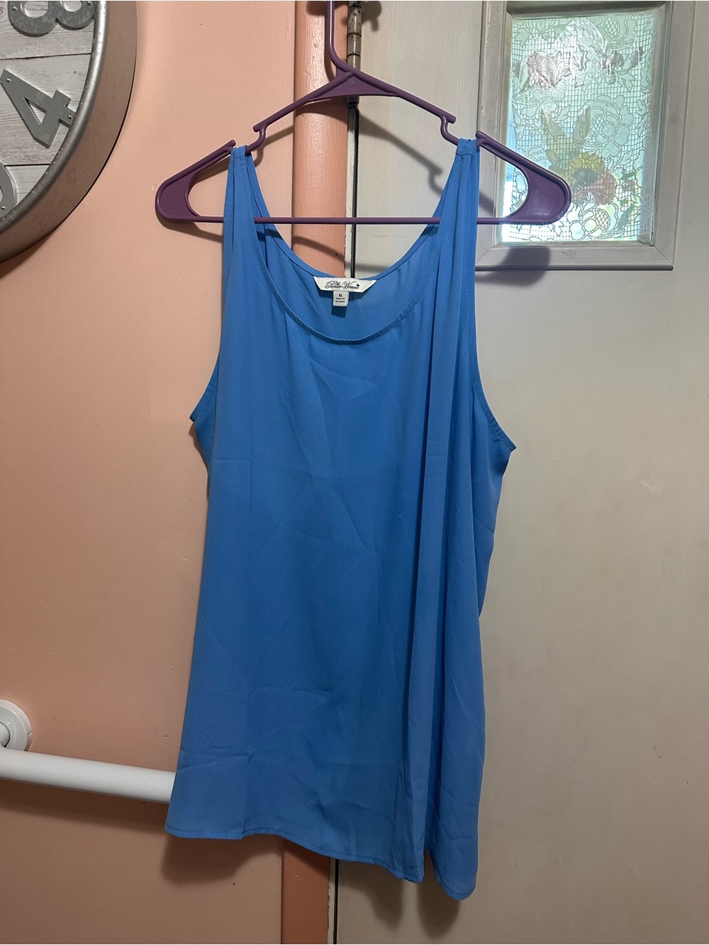 The Pioneer Woman Bright Blue Scoop Neck Sleeveless Tank